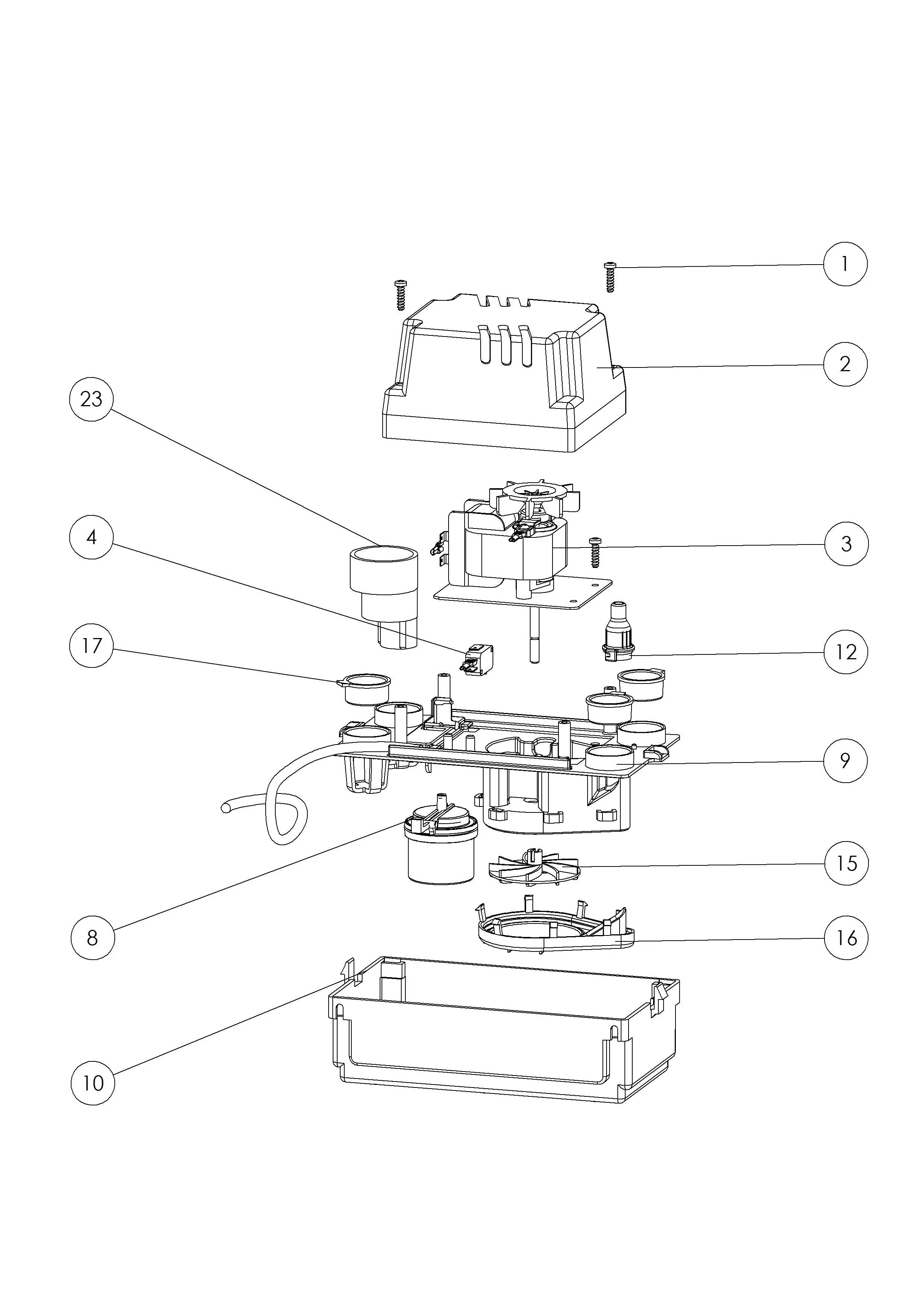 Sanicondens Condensate Pump Wiring Diagram : Pumps SaniFlo 040 SaniCondens Condensate Removal